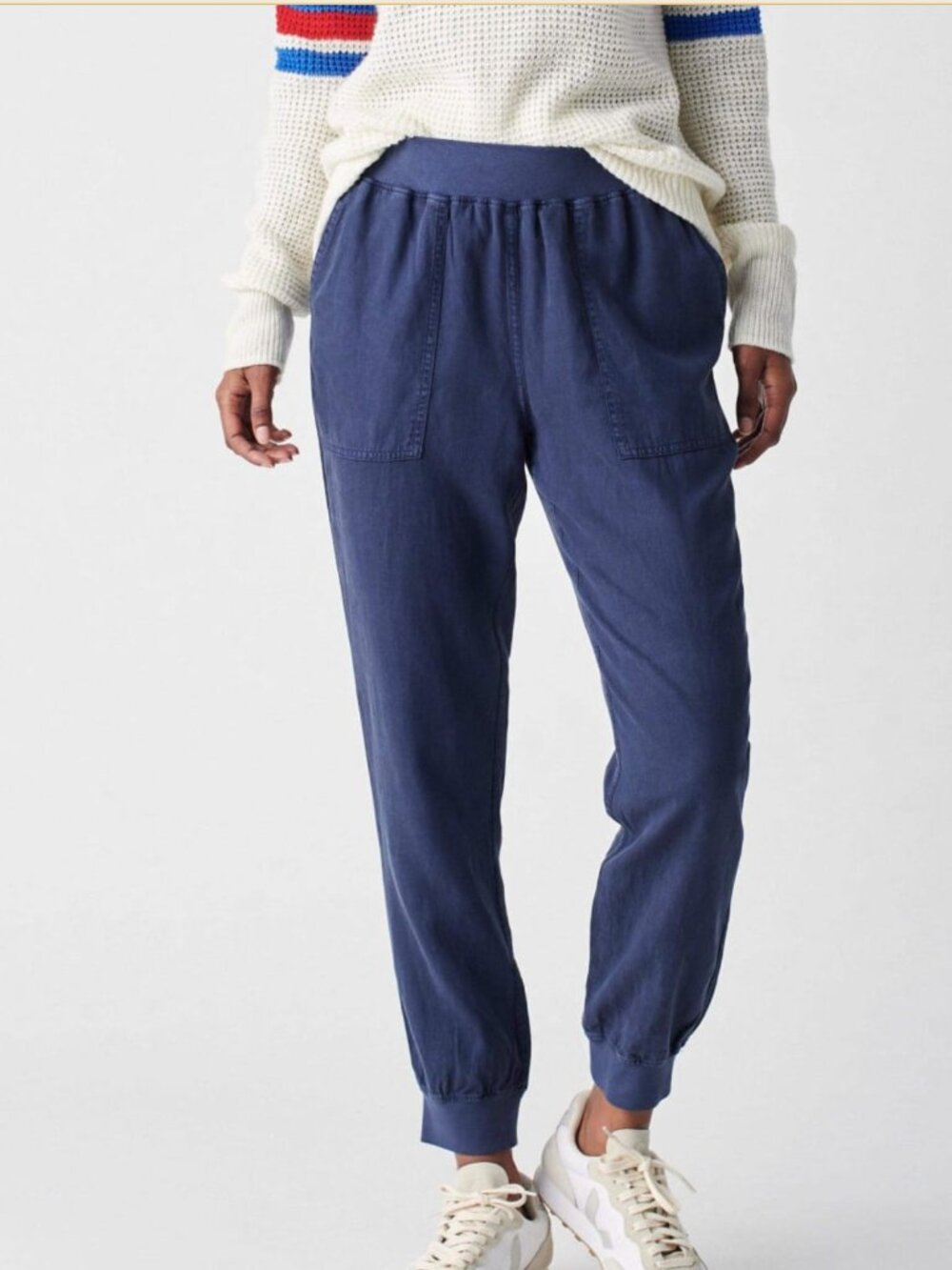 Faherty Arlie Day Pant Jogger Navy Size XS
